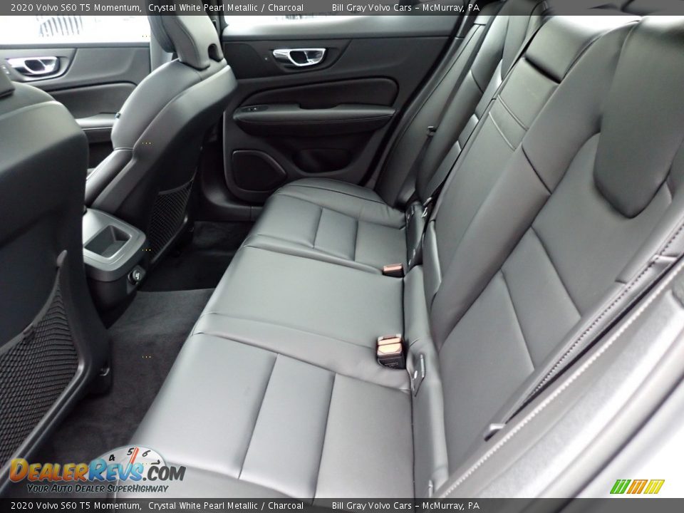 Rear Seat of 2020 Volvo S60 T5 Momentum Photo #8