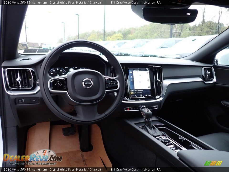 Dashboard of 2020 Volvo S60 T5 Momentum Photo #9