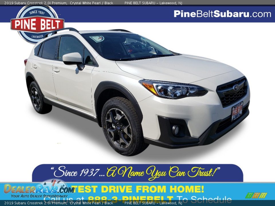 2019 Subaru Crosstrek 2.0i Premium Crystal White Pearl / Black Photo #1