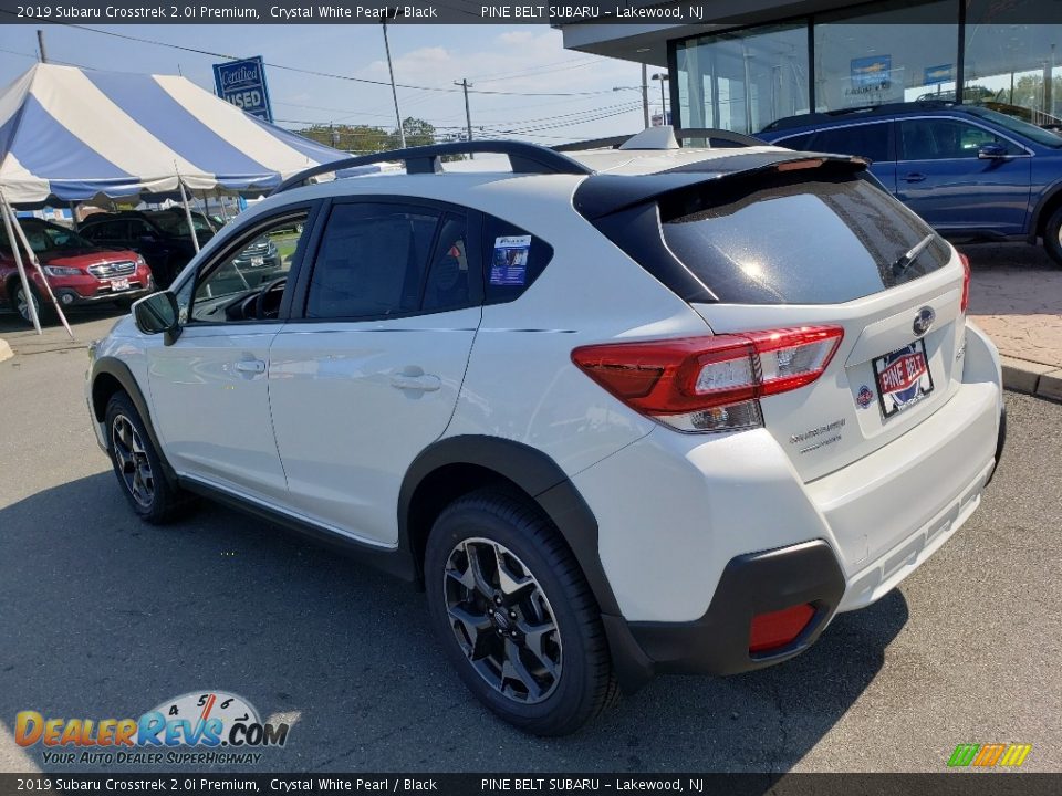 2019 Subaru Crosstrek 2.0i Premium Crystal White Pearl / Black Photo #4