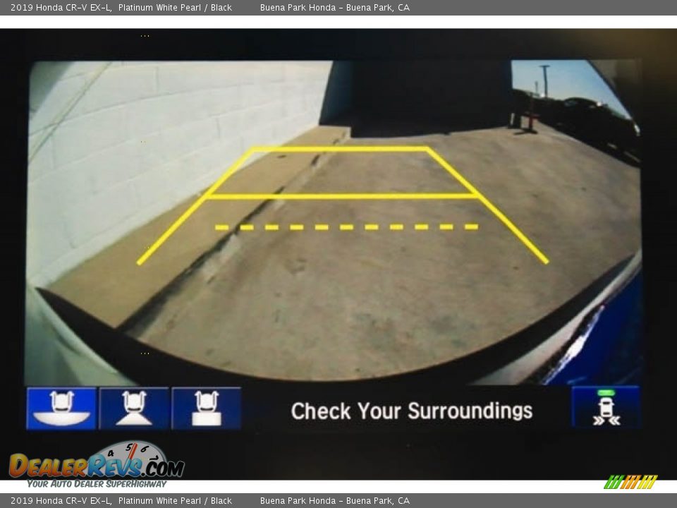 2019 Honda CR-V EX-L Platinum White Pearl / Black Photo #13