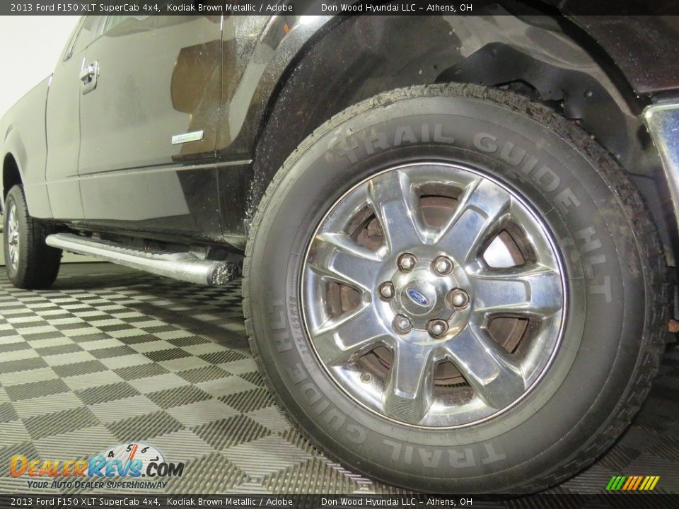 2013 Ford F150 XLT SuperCab 4x4 Kodiak Brown Metallic / Adobe Photo #4