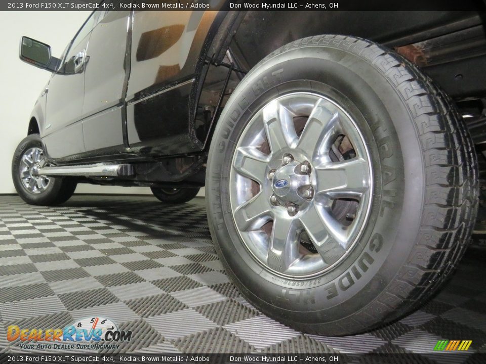 2013 Ford F150 XLT SuperCab 4x4 Kodiak Brown Metallic / Adobe Photo #11