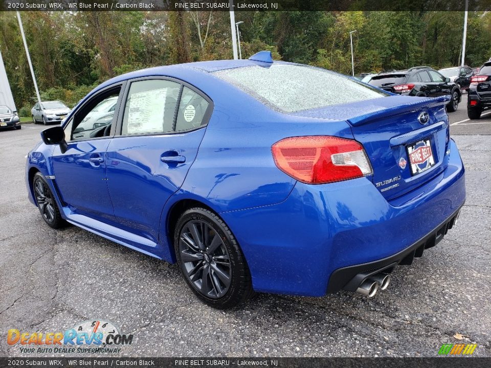 2020 Subaru WRX WR Blue Pearl / Carbon Black Photo #4