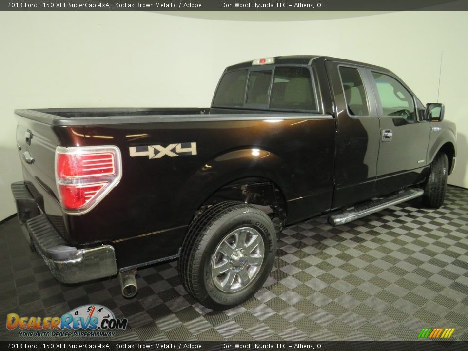 2013 Ford F150 XLT SuperCab 4x4 Kodiak Brown Metallic / Adobe Photo #14