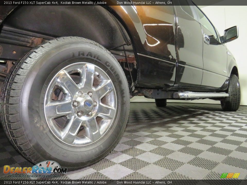 2013 Ford F150 XLT SuperCab 4x4 Kodiak Brown Metallic / Adobe Photo #15