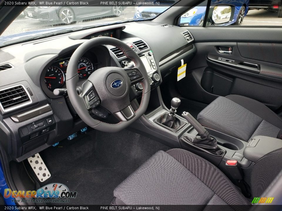 Carbon Black Interior - 2020 Subaru WRX  Photo #7