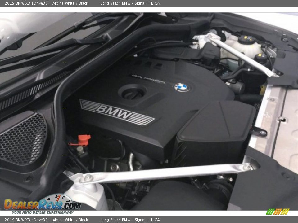 2019 BMW X3 sDrive30i Alpine White / Black Photo #27