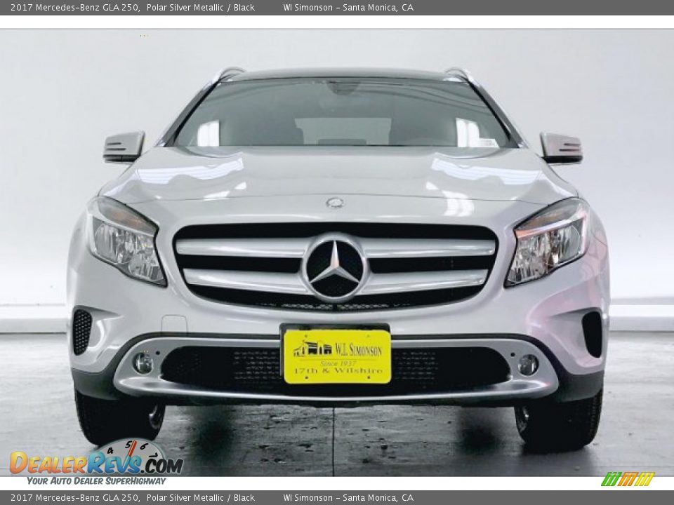 2017 Mercedes-Benz GLA 250 Polar Silver Metallic / Black Photo #2