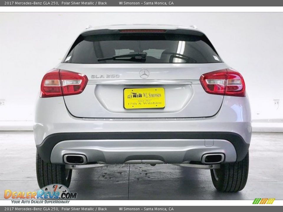 2017 Mercedes-Benz GLA 250 Polar Silver Metallic / Black Photo #3