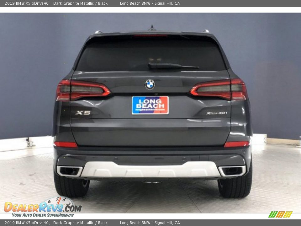 2019 BMW X5 xDrive40i Dark Graphite Metallic / Black Photo #3