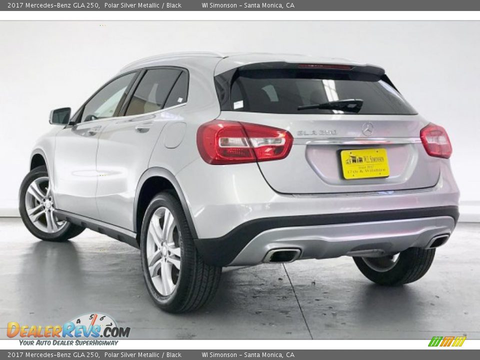 2017 Mercedes-Benz GLA 250 Polar Silver Metallic / Black Photo #6