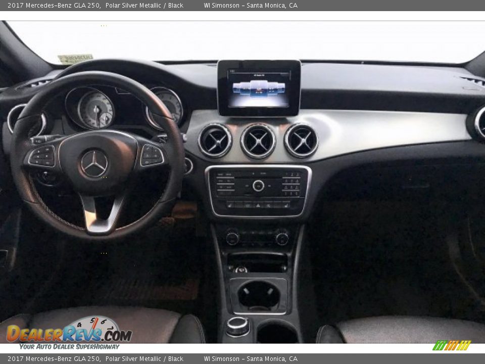 2017 Mercedes-Benz GLA 250 Polar Silver Metallic / Black Photo #9