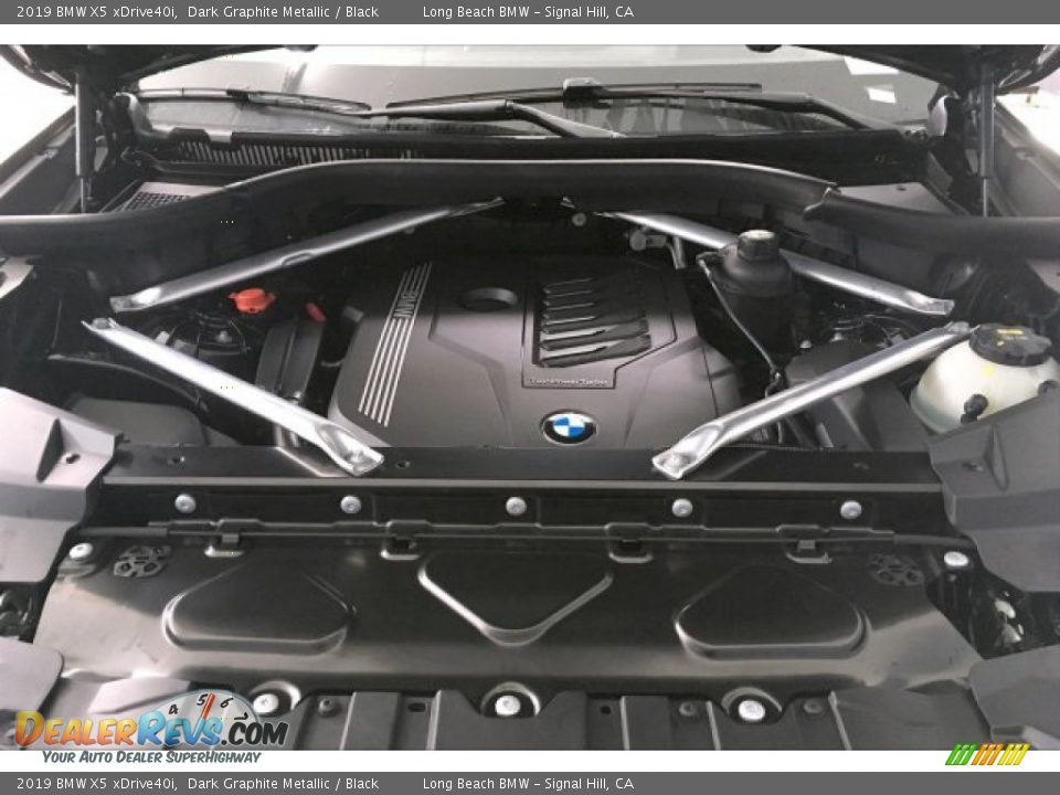 2019 BMW X5 xDrive40i Dark Graphite Metallic / Black Photo #9