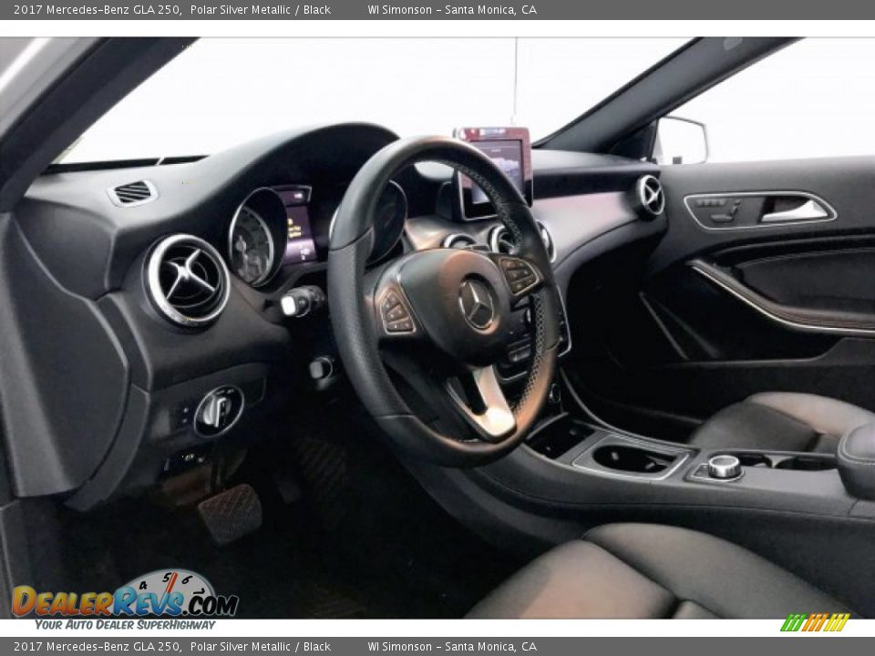 2017 Mercedes-Benz GLA 250 Polar Silver Metallic / Black Photo #11
