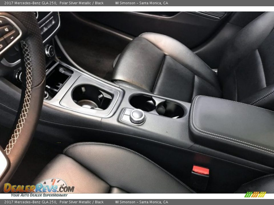 2017 Mercedes-Benz GLA 250 Polar Silver Metallic / Black Photo #12