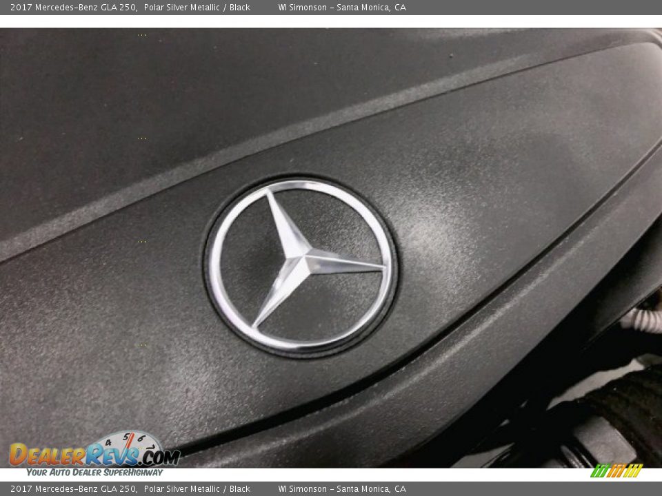 2017 Mercedes-Benz GLA 250 Polar Silver Metallic / Black Photo #18