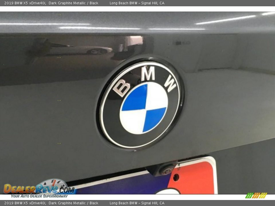 2019 BMW X5 xDrive40i Dark Graphite Metallic / Black Photo #23