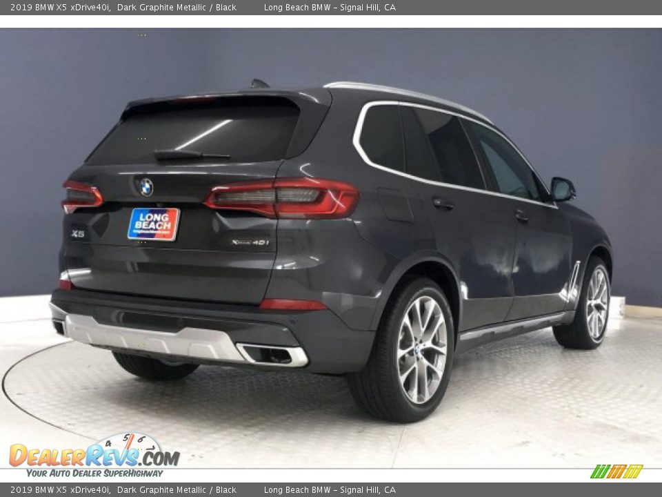 2019 BMW X5 xDrive40i Dark Graphite Metallic / Black Photo #30