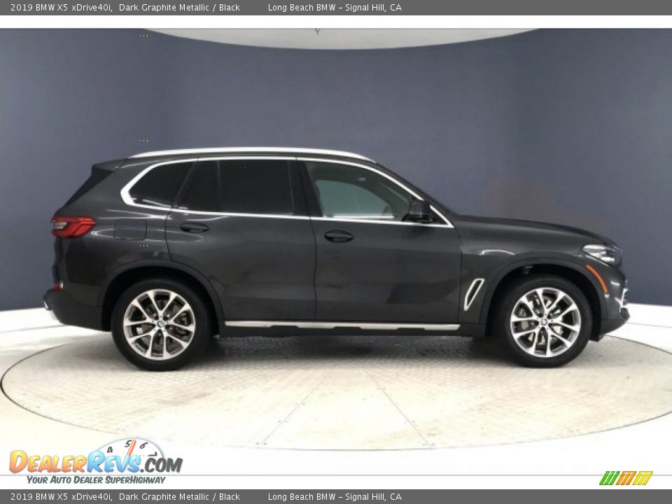 2019 BMW X5 xDrive40i Dark Graphite Metallic / Black Photo #31