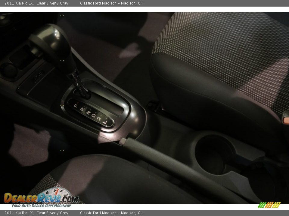 2011 Kia Rio LX Clear Silver / Gray Photo #11