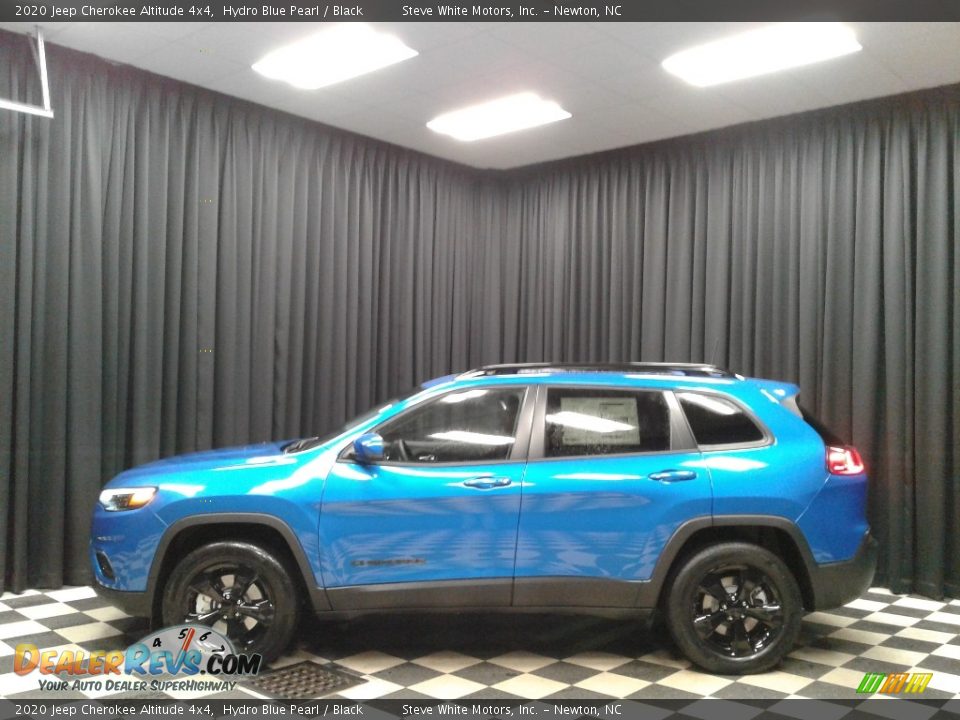 2020 Jeep Cherokee Altitude 4x4 Hydro Blue Pearl / Black Photo #1