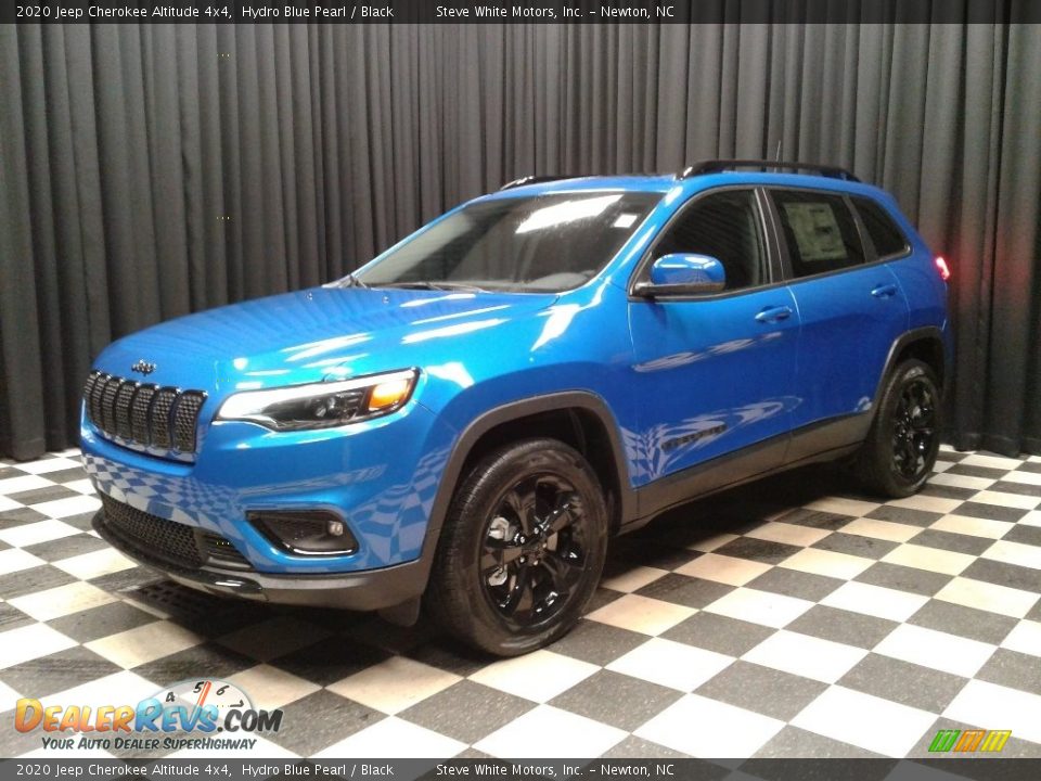 2020 Jeep Cherokee Altitude 4x4 Hydro Blue Pearl / Black Photo #2