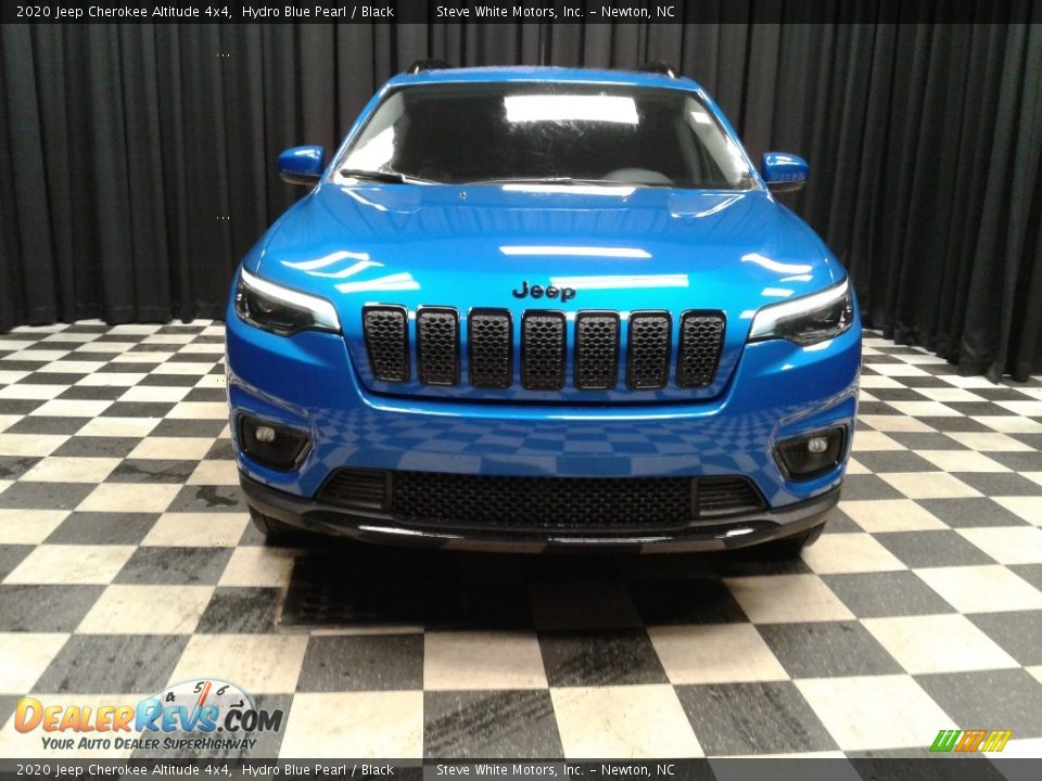 2020 Jeep Cherokee Altitude 4x4 Hydro Blue Pearl / Black Photo #3