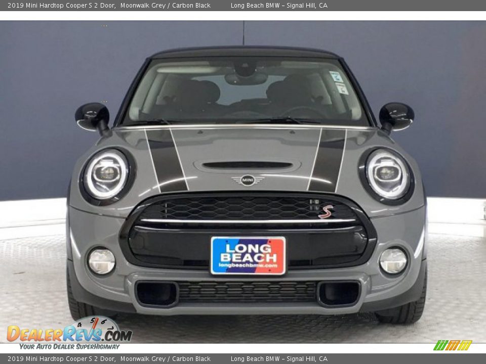 2019 Mini Hardtop Cooper S 2 Door Moonwalk Grey / Carbon Black Photo #2