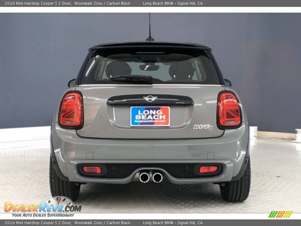 2019 Mini Hardtop Cooper S 2 Door Moonwalk Grey / Carbon Black Photo #3