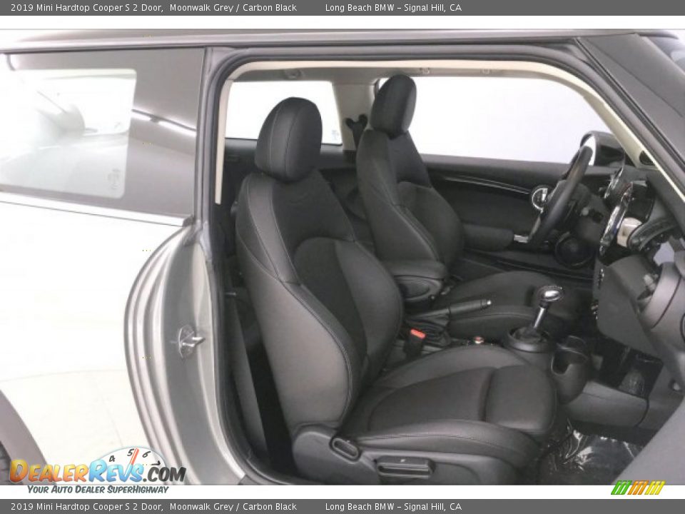2019 Mini Hardtop Cooper S 2 Door Moonwalk Grey / Carbon Black Photo #6
