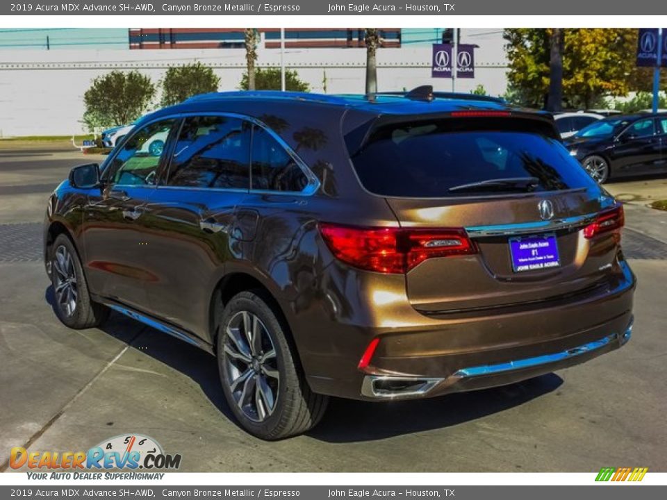 2019 Acura MDX Advance SH-AWD Canyon Bronze Metallic / Espresso Photo #5