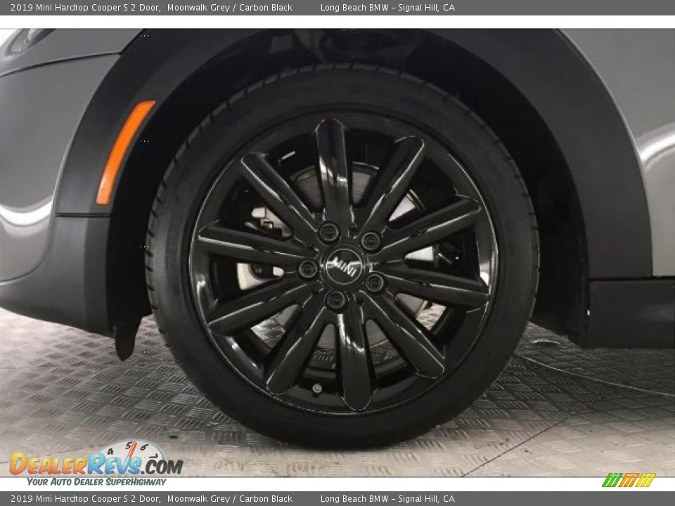 2019 Mini Hardtop Cooper S 2 Door Moonwalk Grey / Carbon Black Photo #8