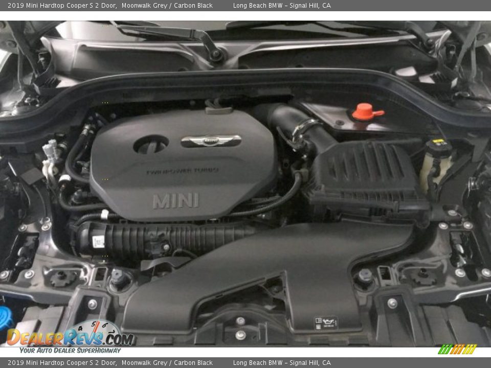 2019 Mini Hardtop Cooper S 2 Door Moonwalk Grey / Carbon Black Photo #9
