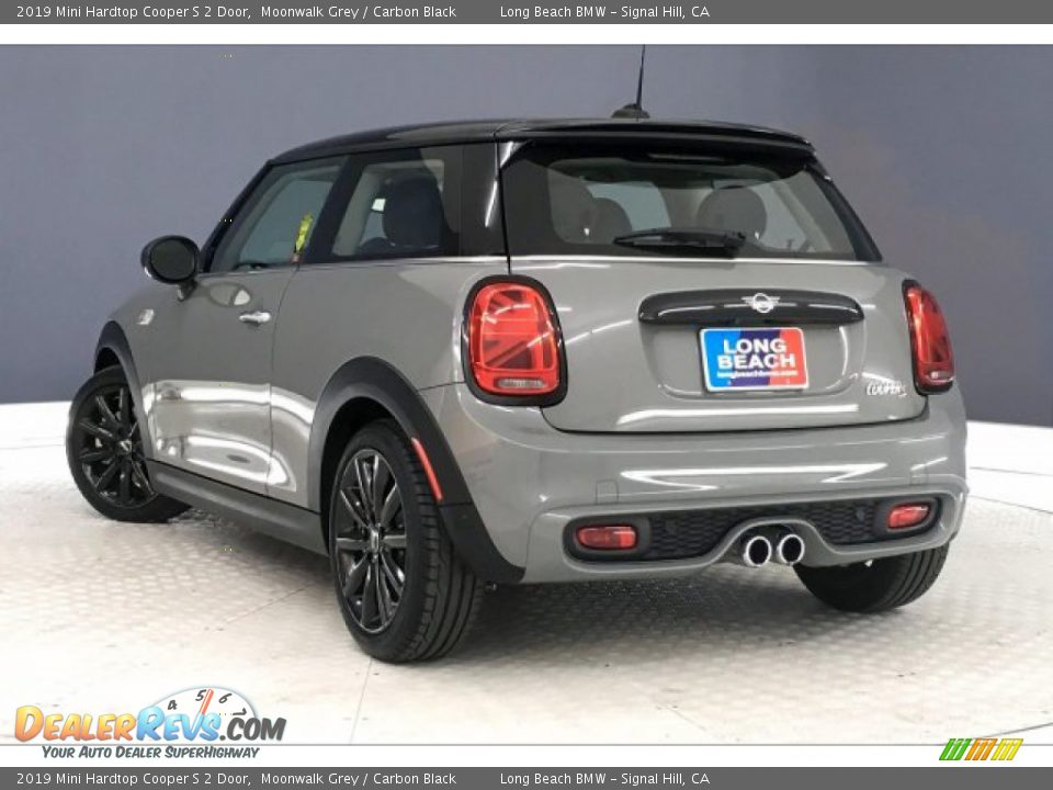 2019 Mini Hardtop Cooper S 2 Door Moonwalk Grey / Carbon Black Photo #10