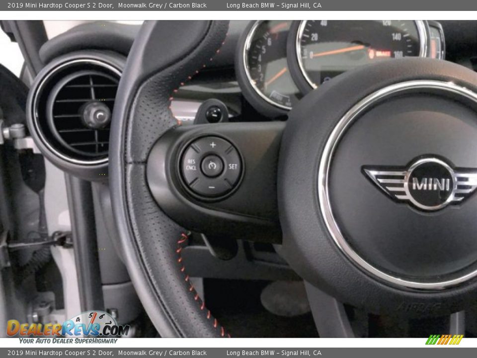 2019 Mini Hardtop Cooper S 2 Door Moonwalk Grey / Carbon Black Photo #14
