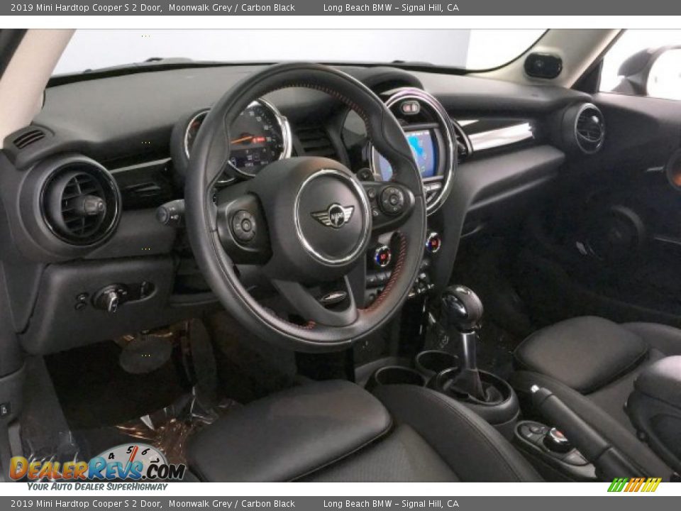 2019 Mini Hardtop Cooper S 2 Door Moonwalk Grey / Carbon Black Photo #17