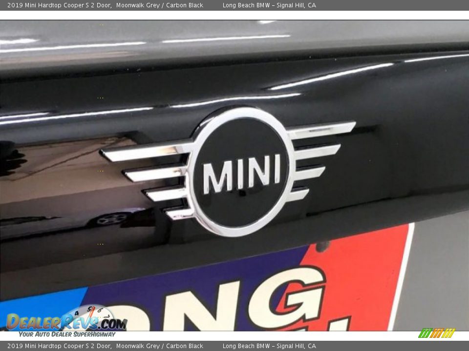 2019 Mini Hardtop Cooper S 2 Door Moonwalk Grey / Carbon Black Photo #23
