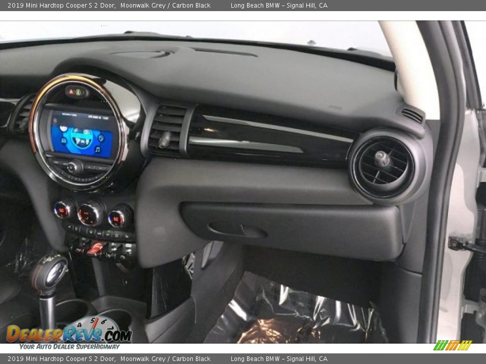 2019 Mini Hardtop Cooper S 2 Door Moonwalk Grey / Carbon Black Photo #24