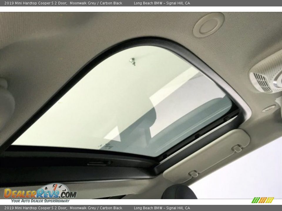 2019 Mini Hardtop Cooper S 2 Door Moonwalk Grey / Carbon Black Photo #25