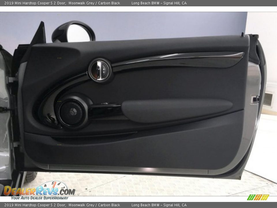 2019 Mini Hardtop Cooper S 2 Door Moonwalk Grey / Carbon Black Photo #26