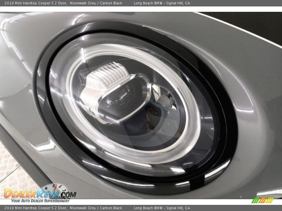 2019 Mini Hardtop Cooper S 2 Door Moonwalk Grey / Carbon Black Photo #28