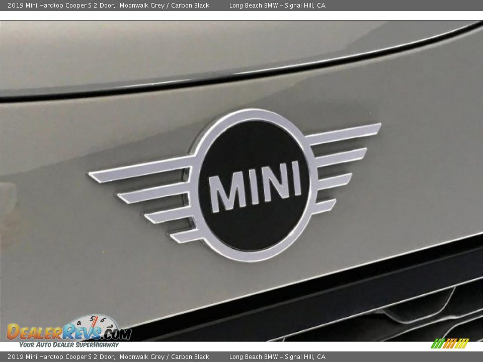 2019 Mini Hardtop Cooper S 2 Door Moonwalk Grey / Carbon Black Photo #29