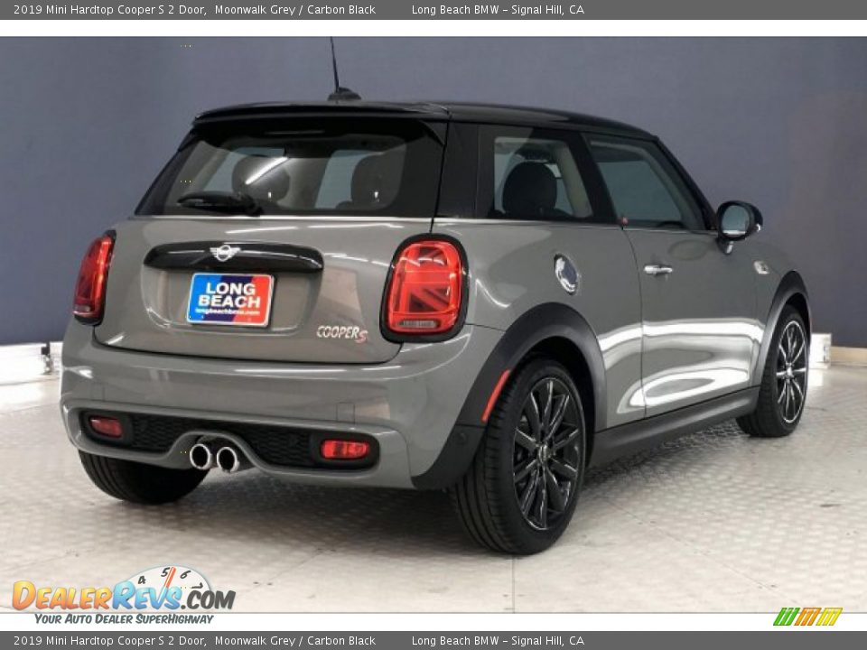 2019 Mini Hardtop Cooper S 2 Door Moonwalk Grey / Carbon Black Photo #30