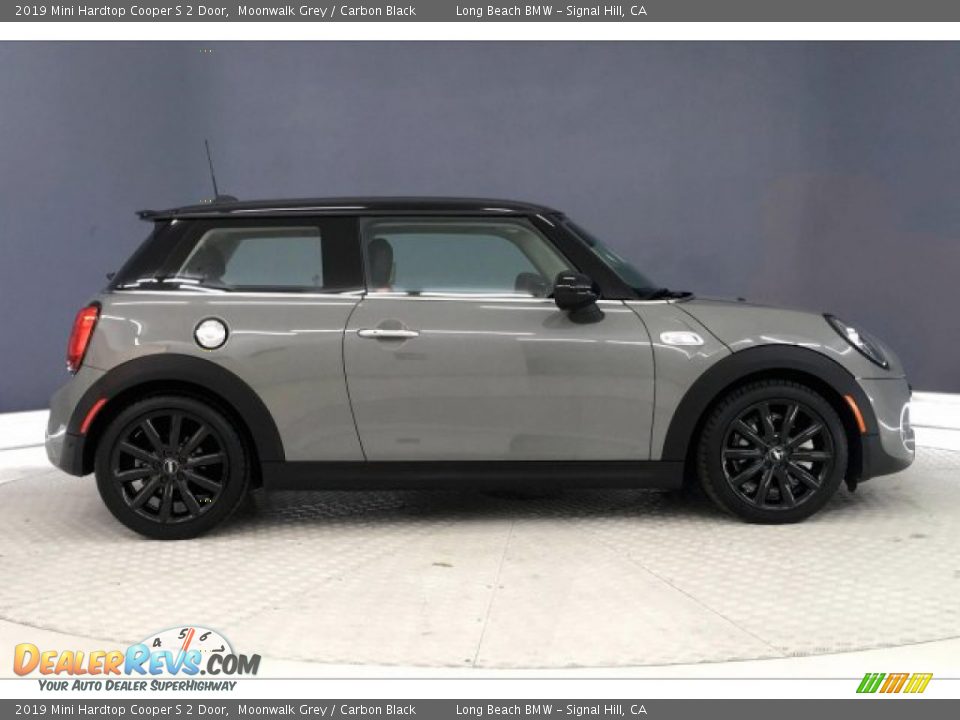 2019 Mini Hardtop Cooper S 2 Door Moonwalk Grey / Carbon Black Photo #31