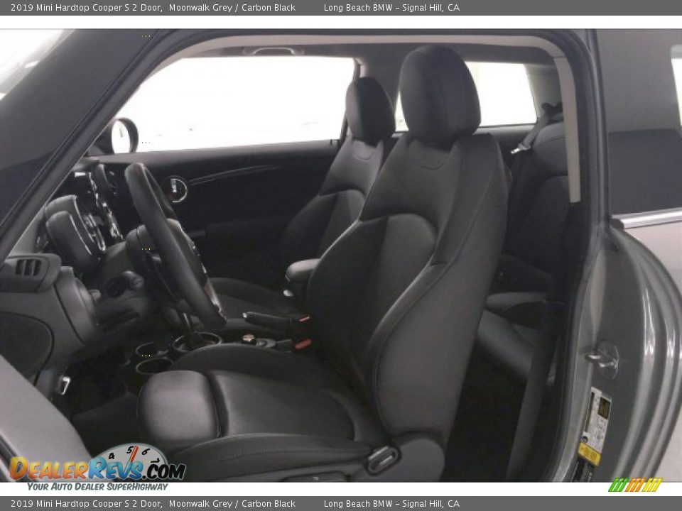 2019 Mini Hardtop Cooper S 2 Door Moonwalk Grey / Carbon Black Photo #32