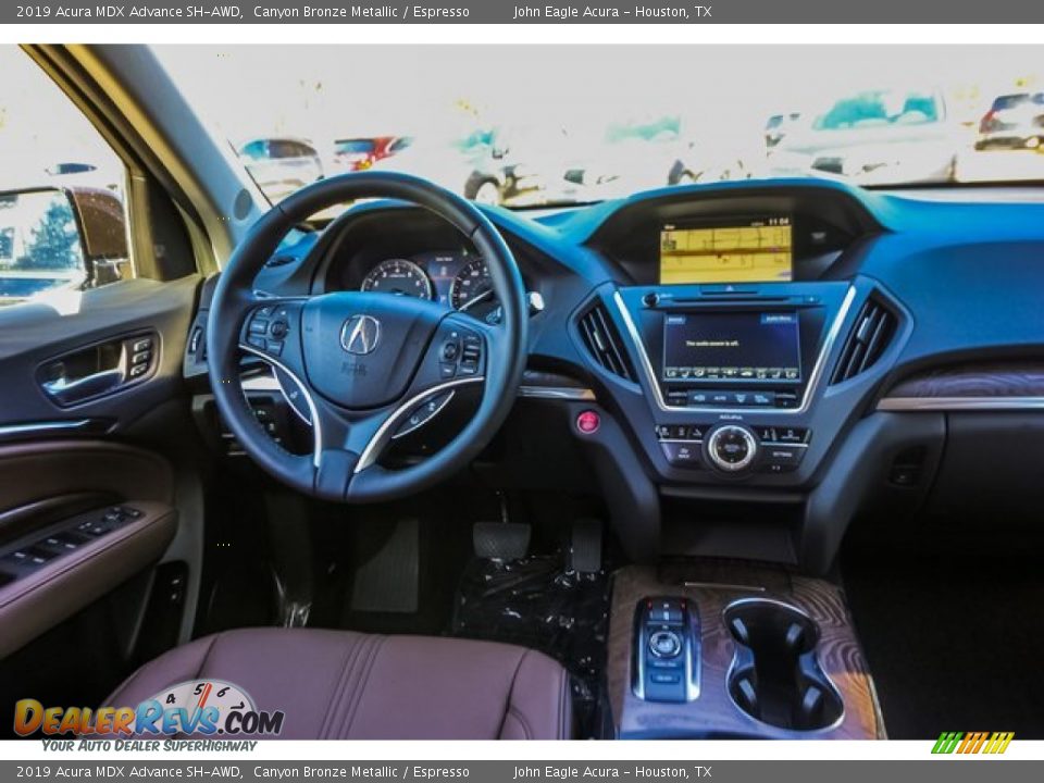 2019 Acura MDX Advance SH-AWD Canyon Bronze Metallic / Espresso Photo #28