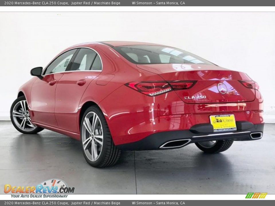 2020 Mercedes-Benz CLA 250 Coupe Jupiter Red / Macchiato Beige Photo #1