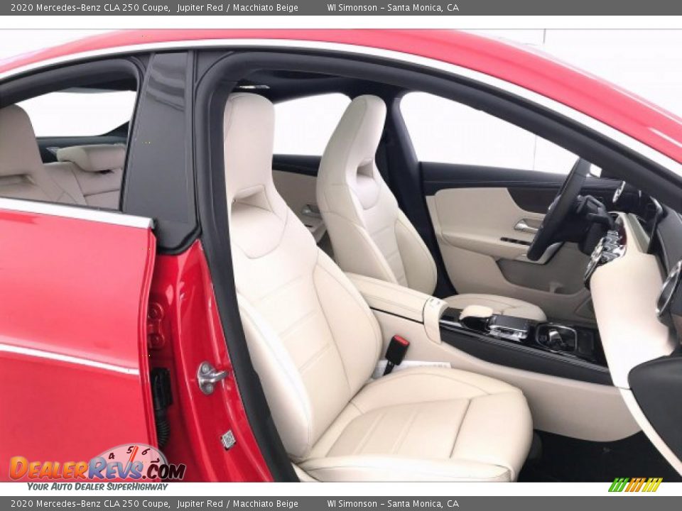 2020 Mercedes-Benz CLA 250 Coupe Jupiter Red / Macchiato Beige Photo #4