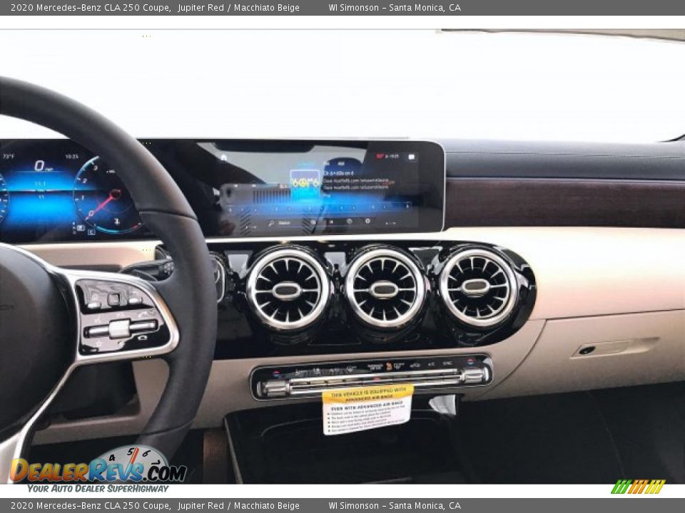 2020 Mercedes-Benz CLA 250 Coupe Jupiter Red / Macchiato Beige Photo #5